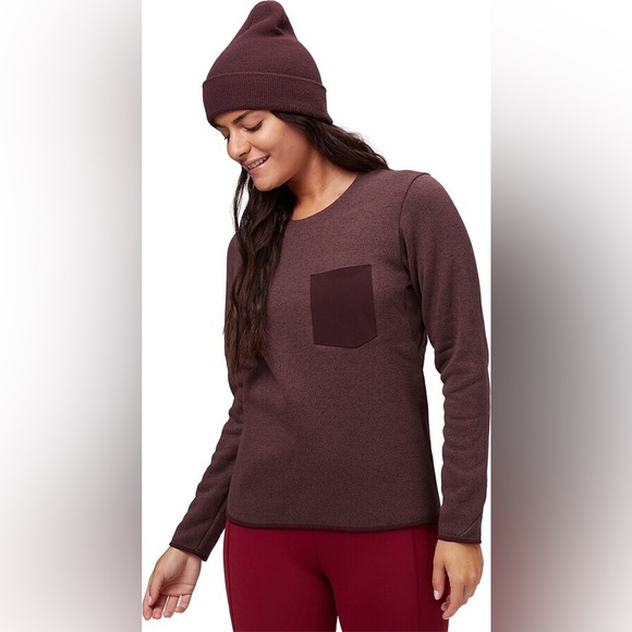 Arc’teryx Women’s Covert Sweater Heathered Fleece Purple Pullover Outdoor- XS‎,All Products : American Fashion Style Bags On Sale